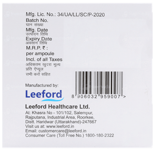 Tenacid 500 MG Injection 5 ML